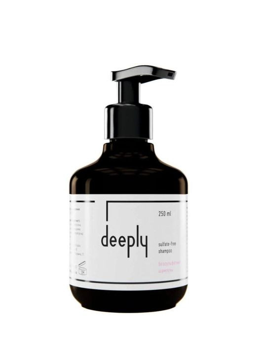 Шампунь для волос бессульфатный Sulfate-free Shampoo 250 мл Deeply (367986564)