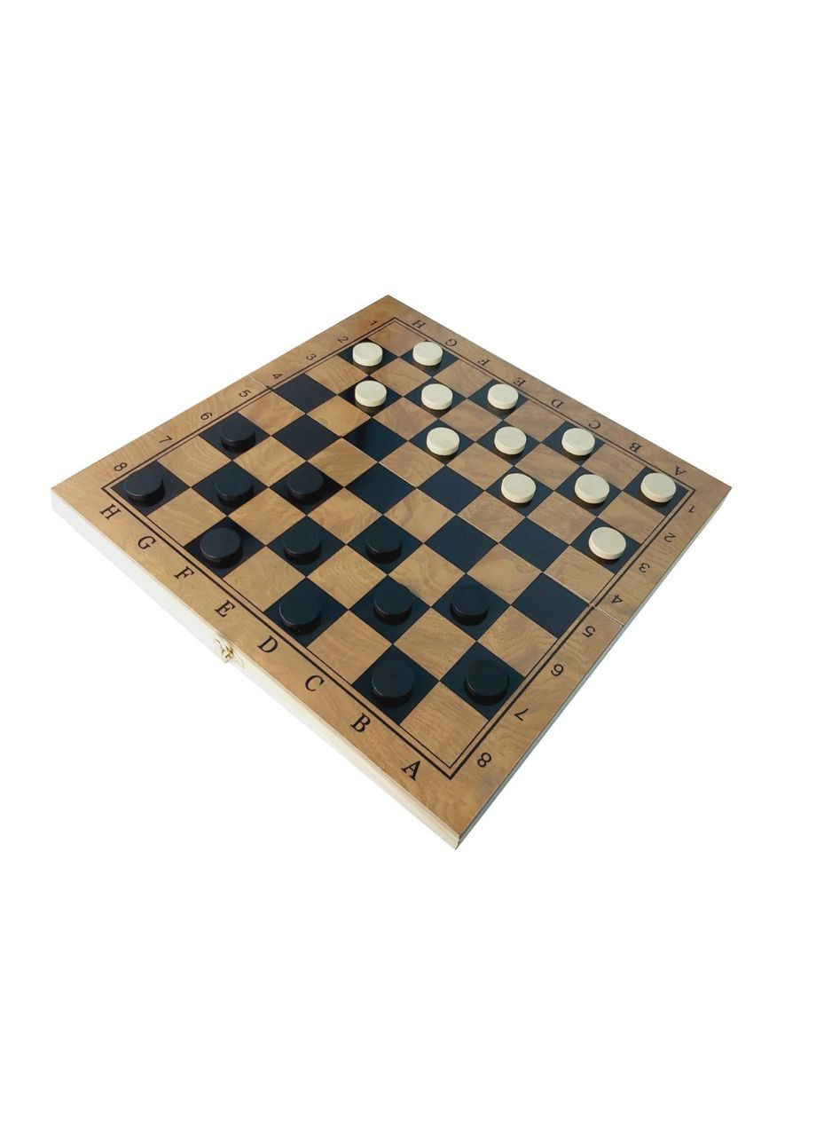 Настільна дерев'яна гра 3 в 1 дошка 39х39 G39 ( ) SNS (316141527)