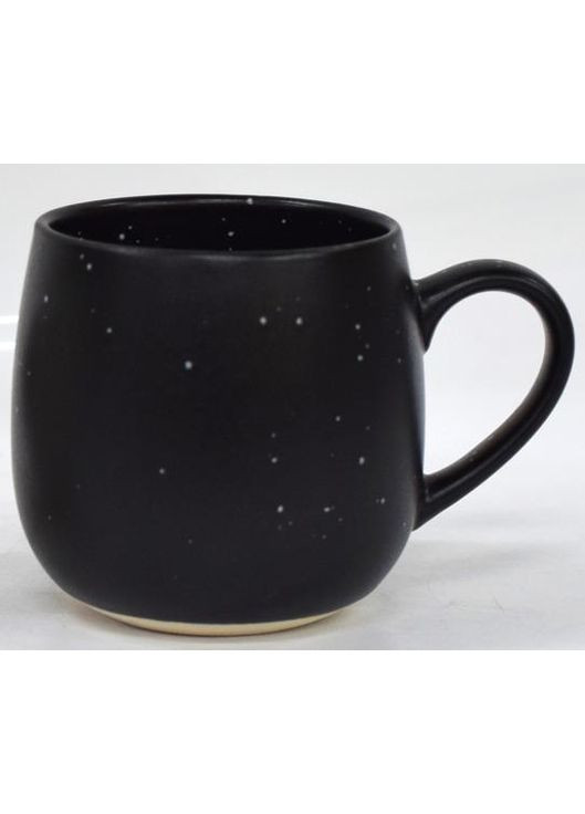 Чашка Alcor, 450мл, кераміка, чорний AR3475RBK Ardesto (368587858)