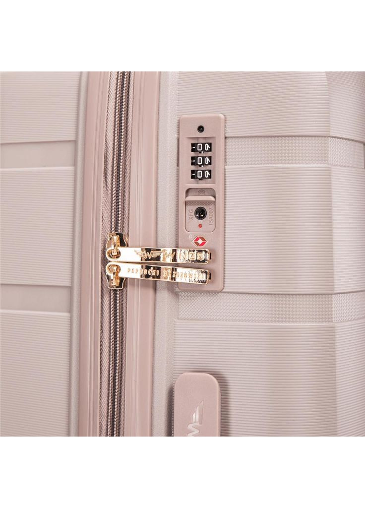 Чемодан HWF01 большой 97л шампань (HWF01-L-Champagne) Wings (371688016)