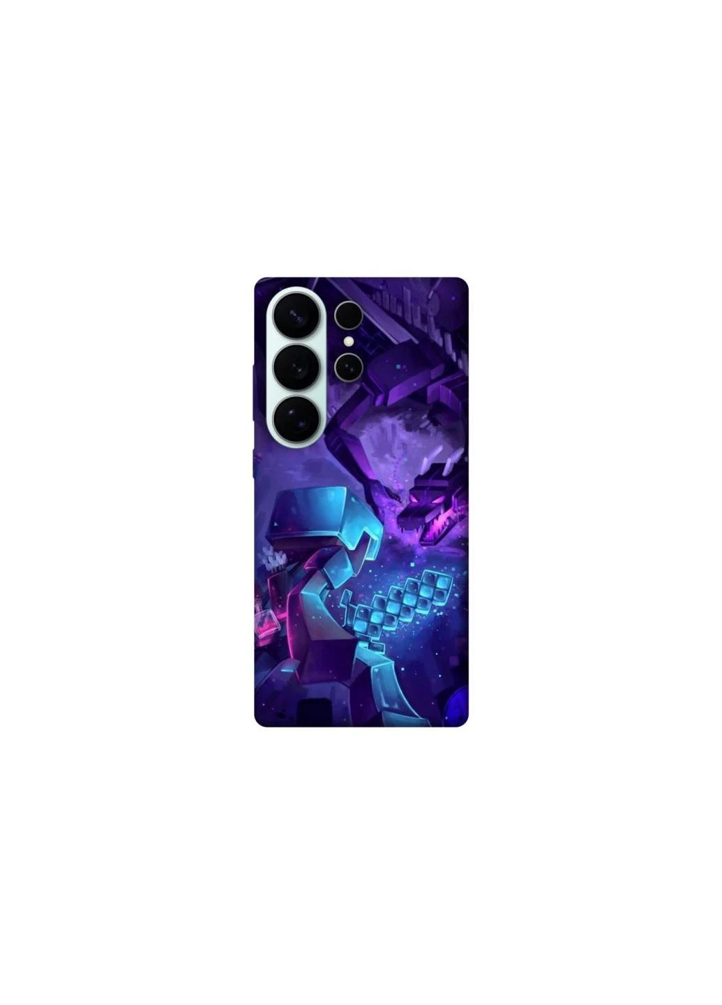 Чехол на Samsung Galaxy S26 Ultra Minecraft dragon Frontalka (384593323)