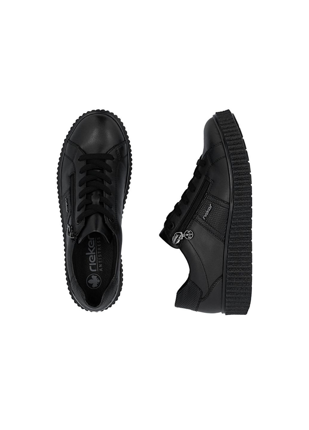 Чорні кеди жіночі y4302-00 Rieker