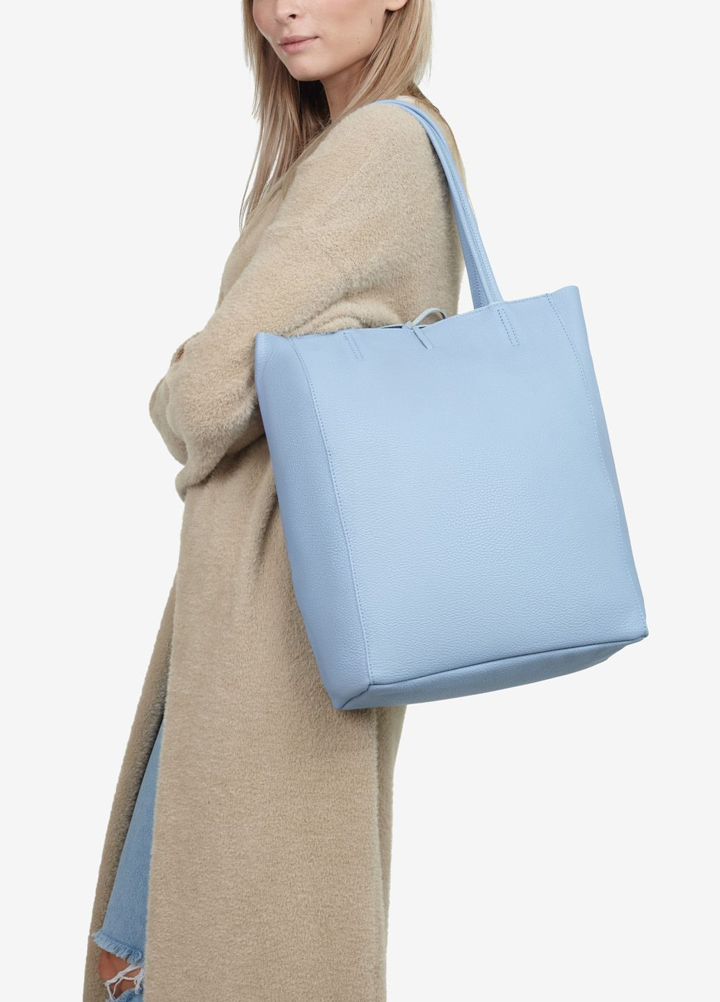 Сумка жіноча шкіряна шоппер велика Shopper Regina Notte (295261959)