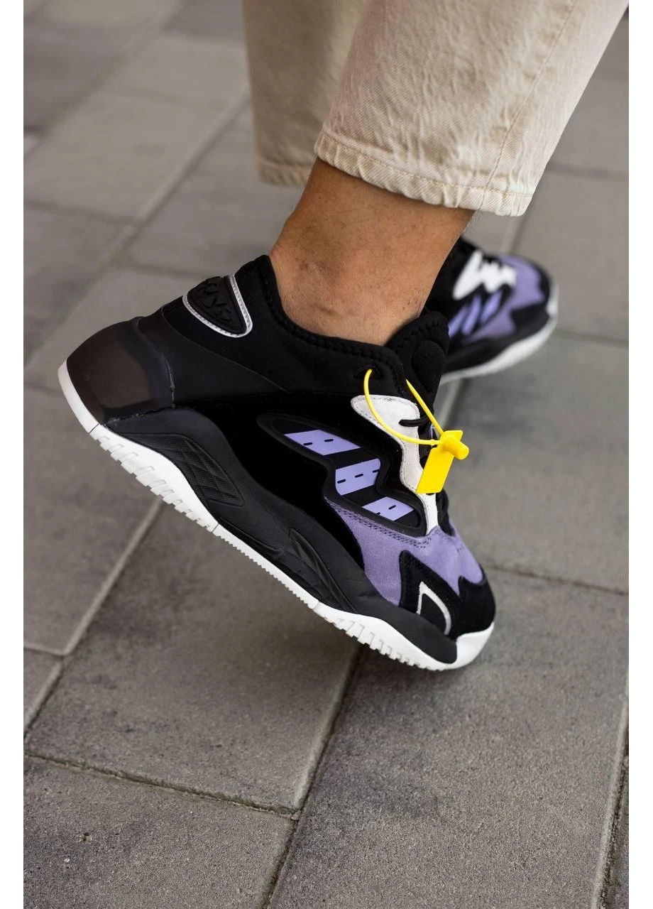 Черные летние кроссовки adidas streetball 2.0 violet black адидас стритбол No Brand