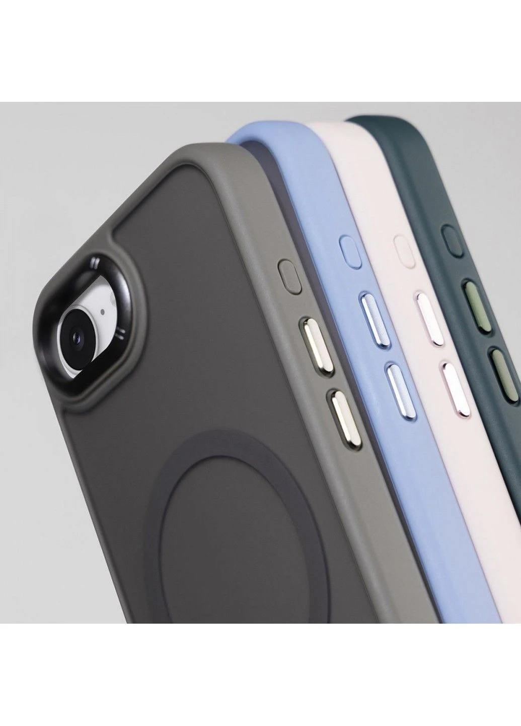 Чохол Essence Case with Magnetic Ring iPhone 16 Plus Natural Titanium Proove (382773136)