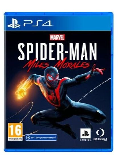 Игра Консольная PS4 Marvel Spider-Man. Miles Morales, BD диск Sony (362731893)