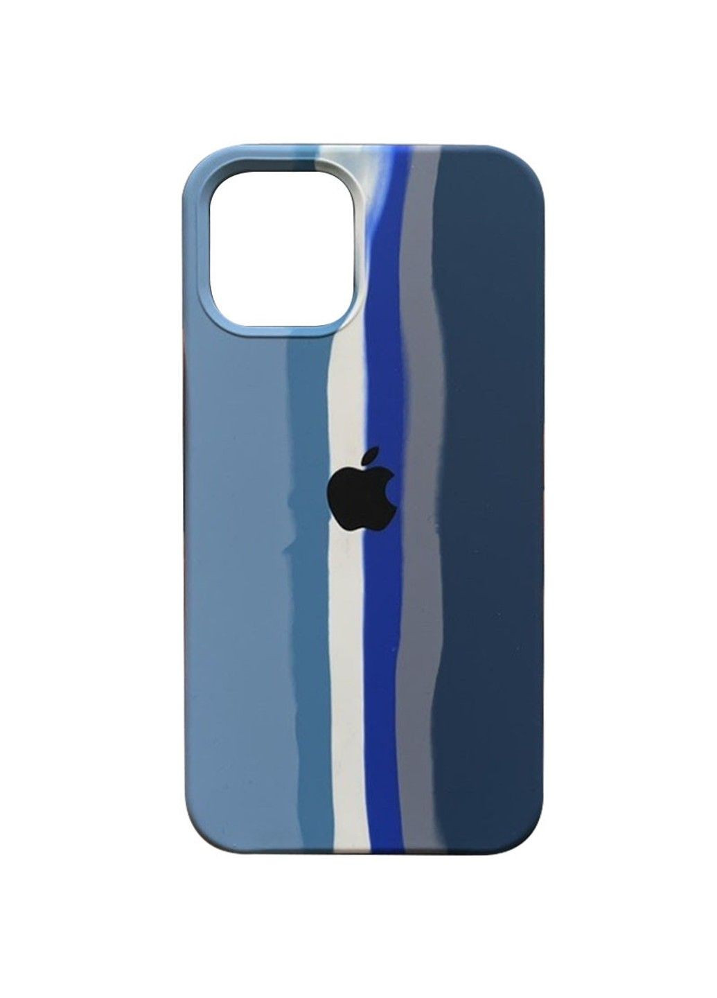 Чехол Silicone case Full Rainbow для Apple iPhone 13 Pro Max (6.7") Epik (290707557)