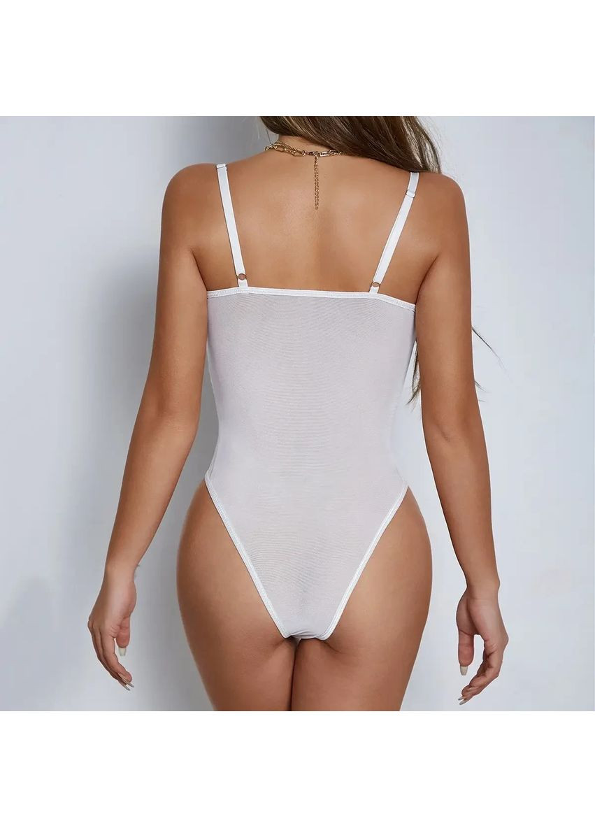 Сексуальне боді з кнопками в зоні запаху розмір XS-L. Напівпрозоре сексуальне боді на бретелях Бордове, S China (360865473)