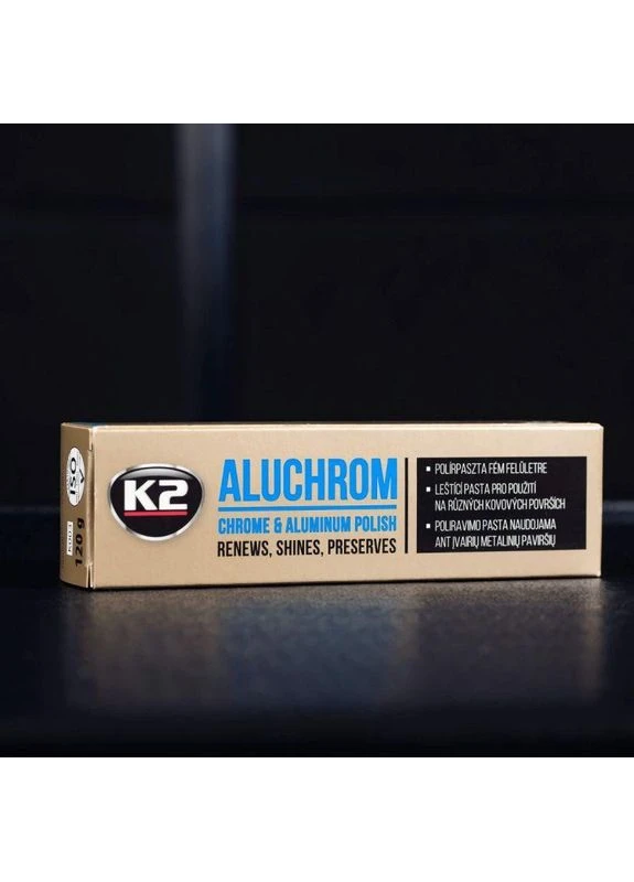 Aluchrom 120 г Паста для полірування хромованих деталей K2 (379008353)