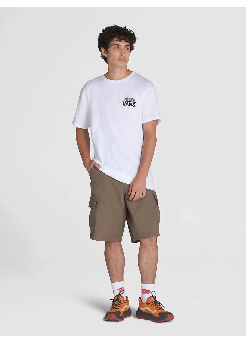 Біла футболка 9451213 v4553 Vans