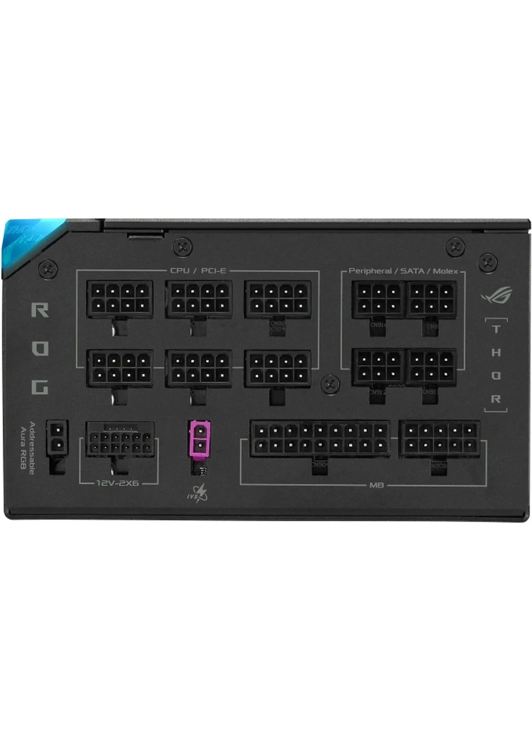 Блок живлення ROG Thor 1200W Platinum III (90YE00V2-B0NA00) [140660] Asus (400979200)