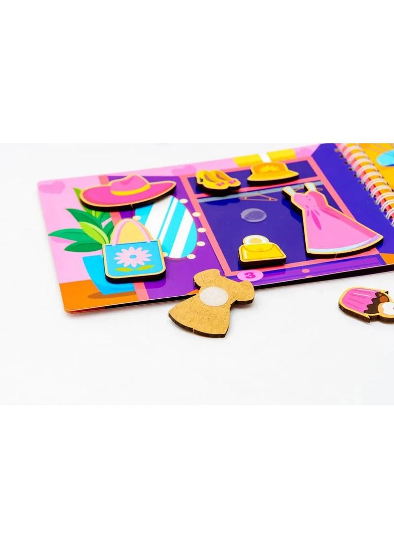 Развивающий альбом для девочек Puz-22921 PuzzleOK (389896005)