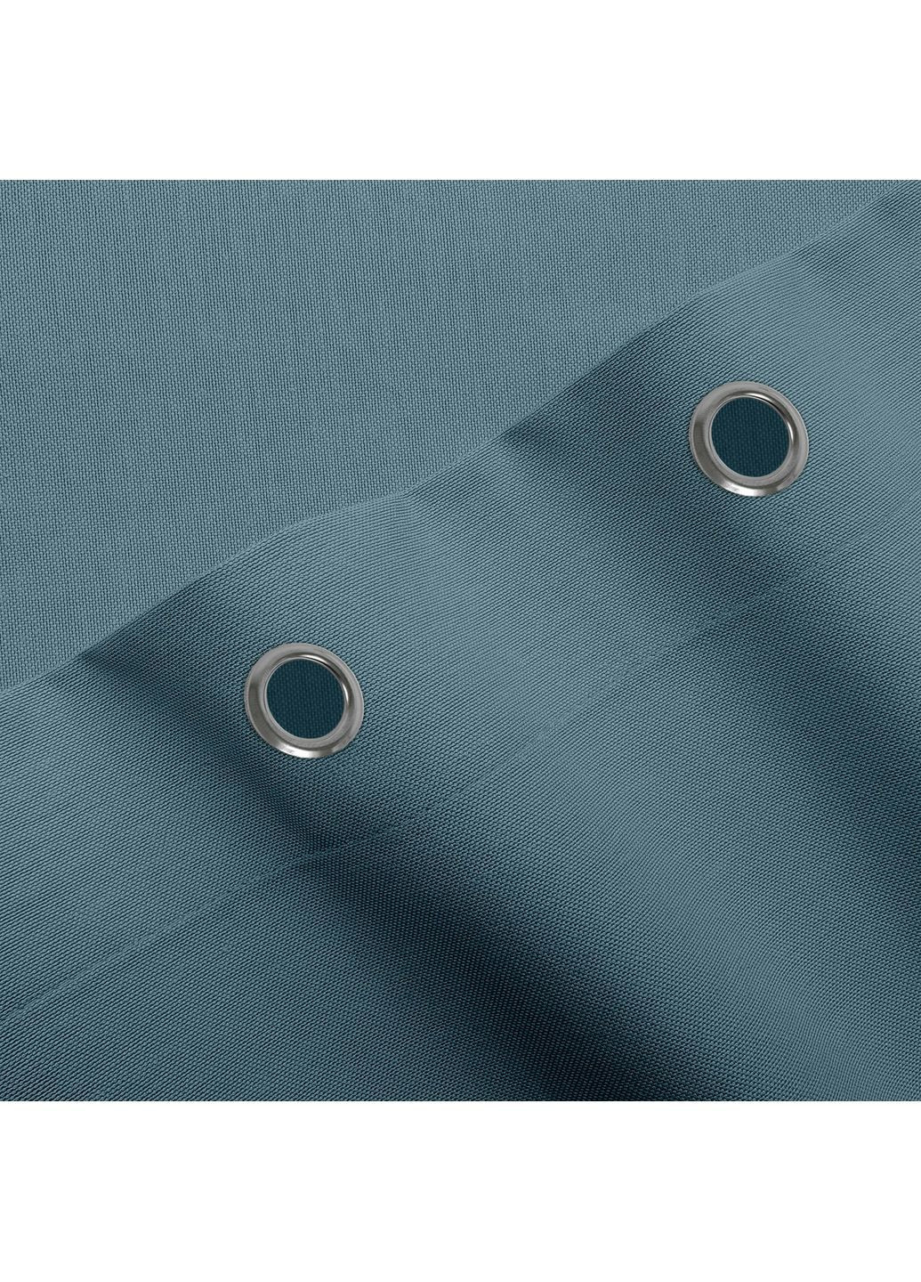 Шторка для душа и ванной AZURE с кольцами 180х180 см Бирюзовый Cosas (372991050)