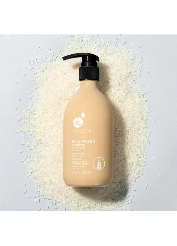 Восстанавливающий шампунь с рисовой водой Beauty Rice Water Shampoo, 500 мл Luseta (365842050)