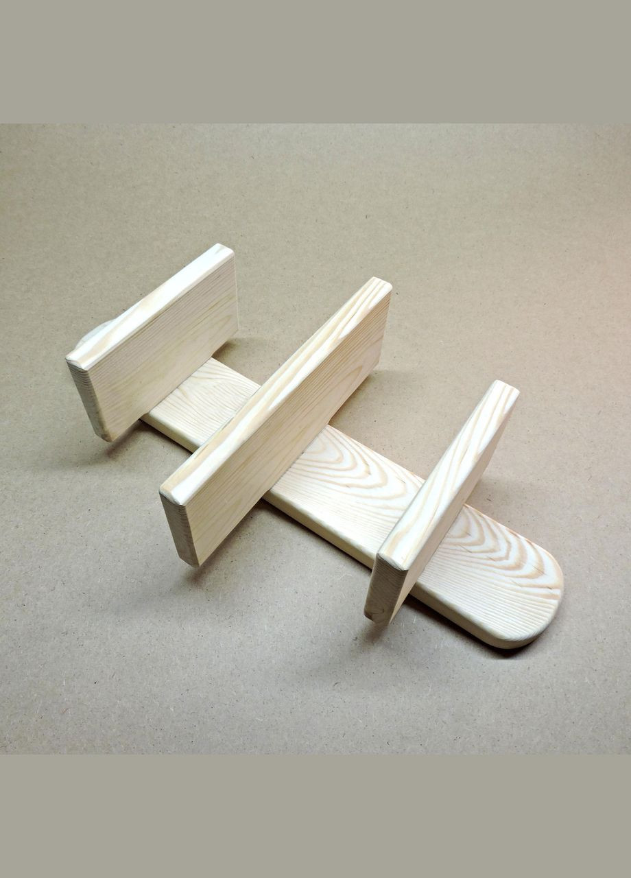 Настінна полиця з дерева Скайтрі бланже (НСП-000601) No Brand (328082420)