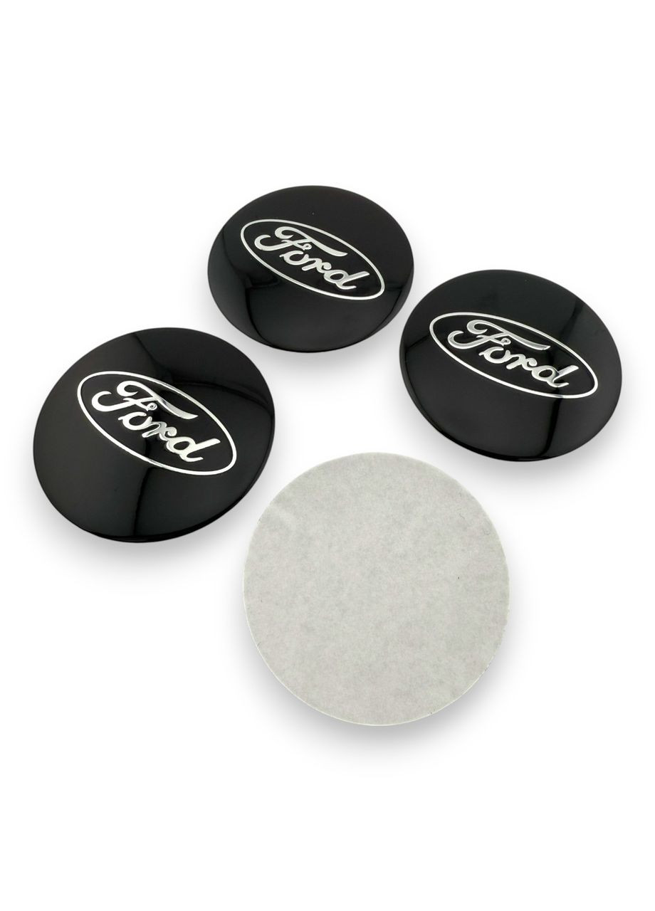 Наклейка з логотипом Ford Форд 60 мм алюмінієва 1 штука. No Brand (364957855)