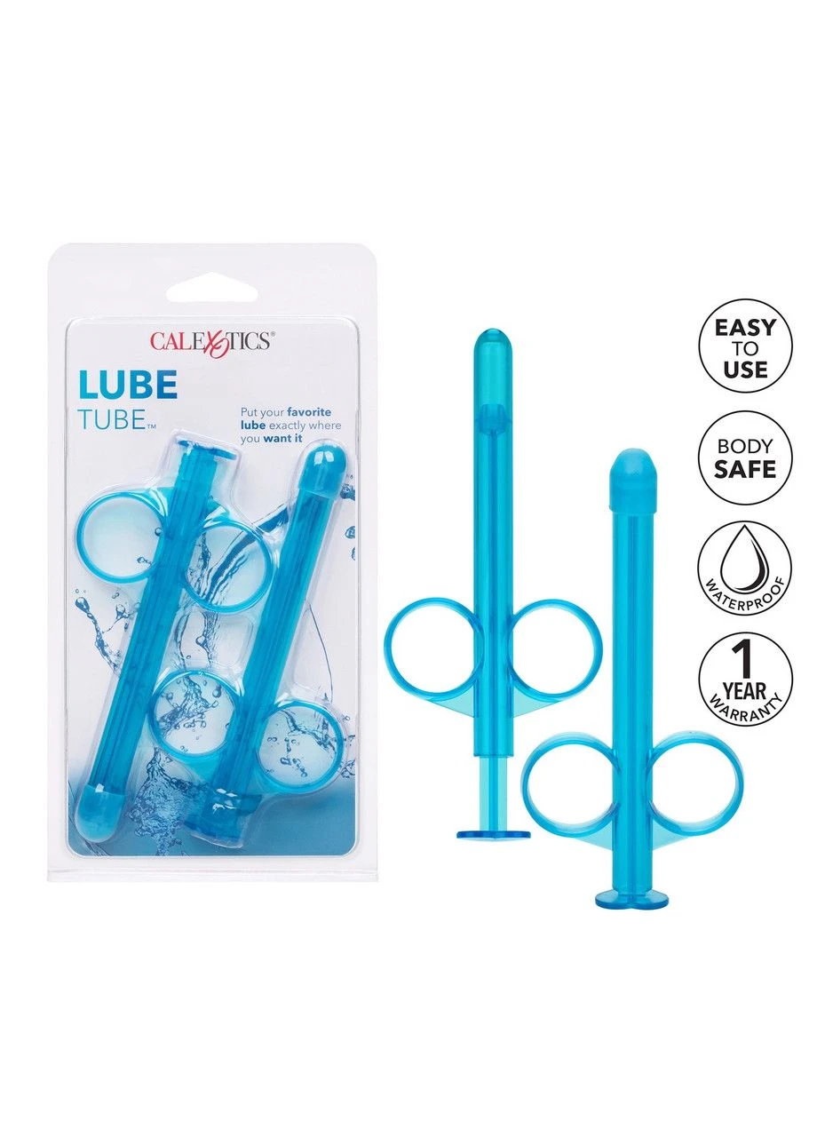 Набір шприців для введення лубриканту California Exotics Lube Tube, блакитні, 2 шт. CalExotics (383088497)