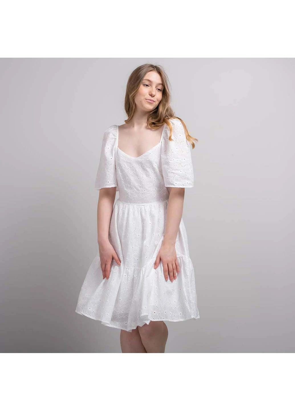 Белое кэжуал платье женское Fashion