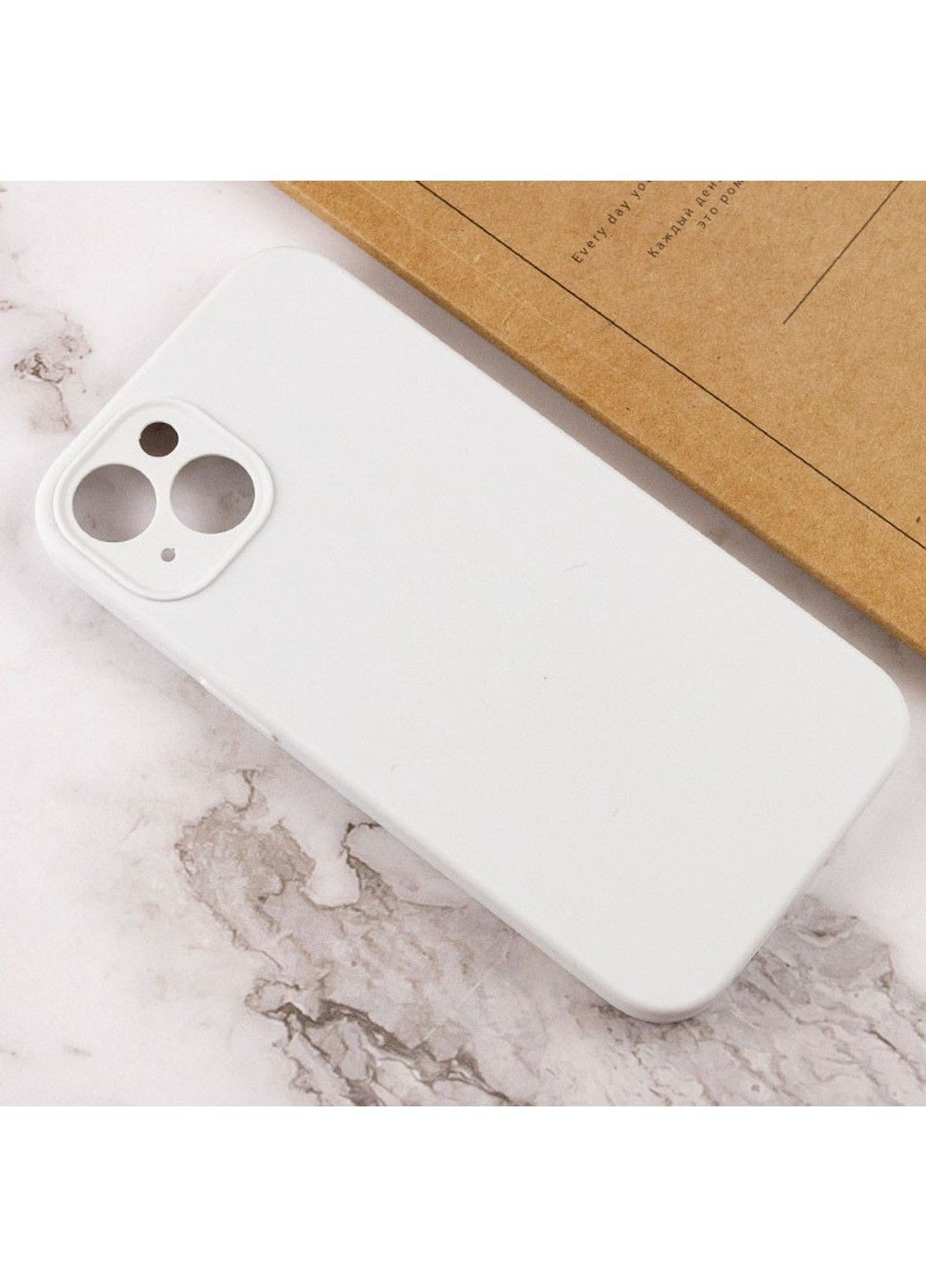 Чехол Silicone Case Full Camera Protective (AA) NO LOGO для Apple iPhone 15 (6.1") Epik (292005414)