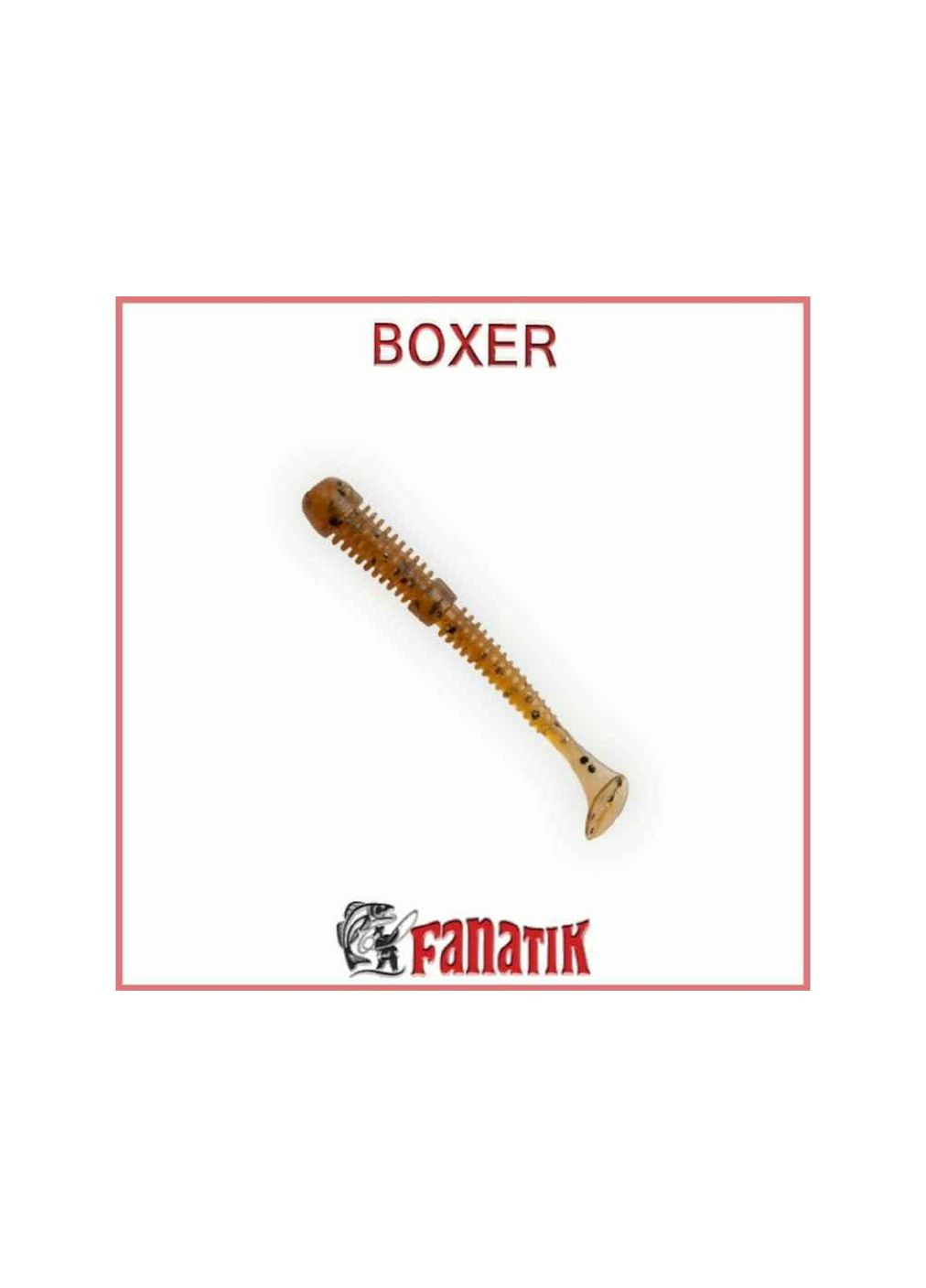 Приманка силіконова Boxer 3 (75 мм) колір 002 (8шт. в уп. ) ТМ Fanatik (304062159)