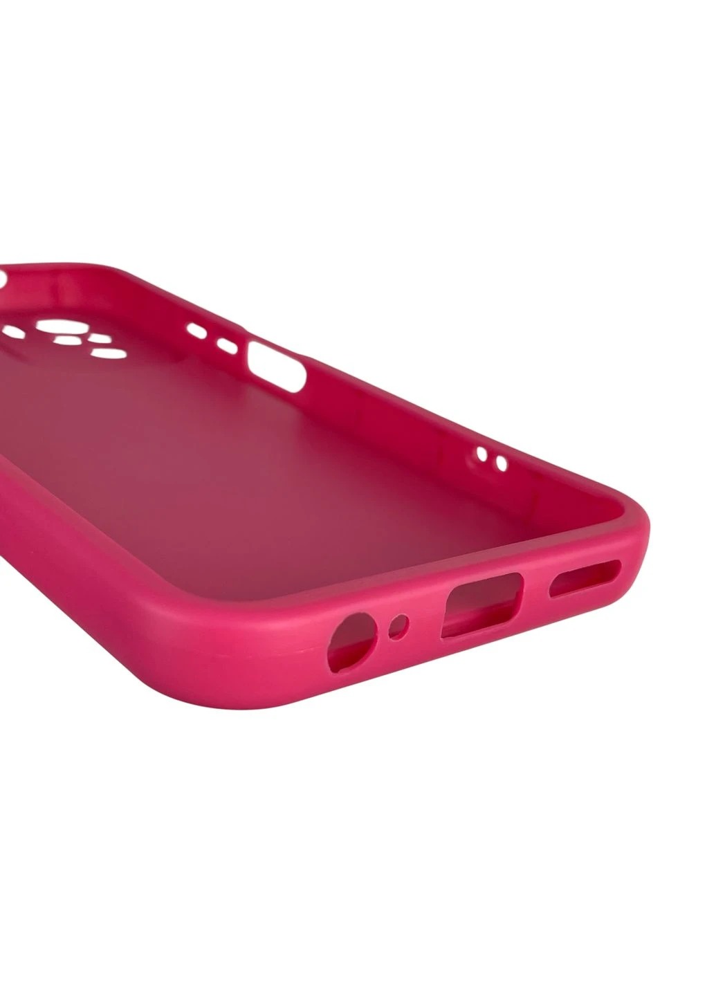 Чехол силиконовый Soft Touch с 3D принтом женским для Poco M5s малиновый (Полная защита камеры) Xiaomi (373671926)