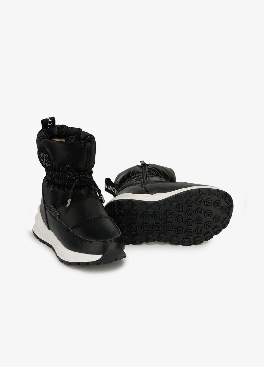 Черные дутики для девочки 10790c черный (2000990173850w) shop (2000990173850) Tom.M