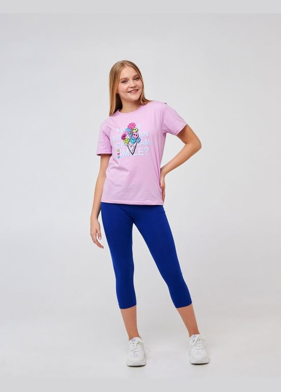 Лосини 3/4 Синій Smil (285694571)