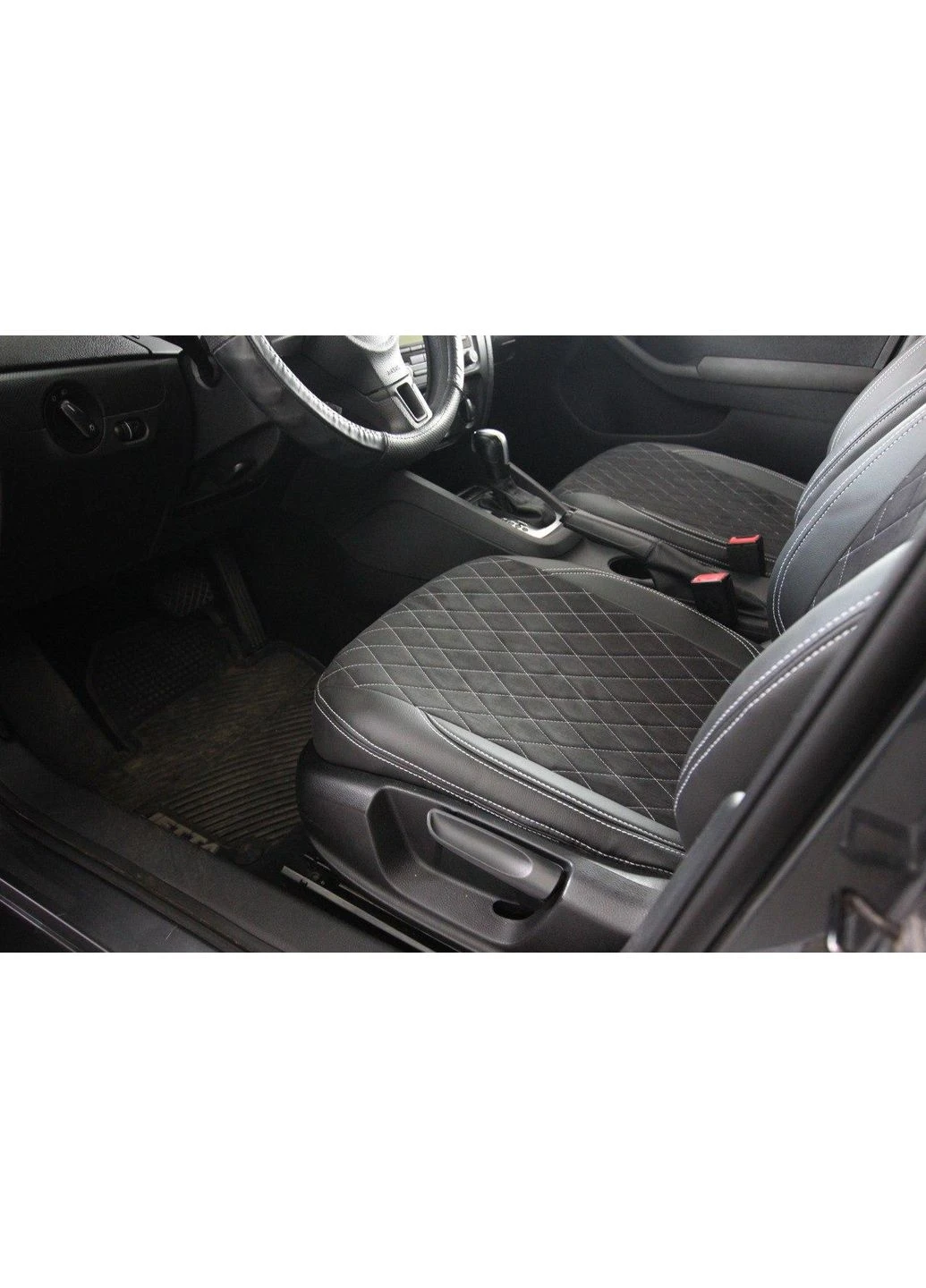 Авточехлы Volkswagen Tiguan 2016-2020 (Столики) Экокожа + Антара Чехлы в салон EMC ELEGANT (398182799)