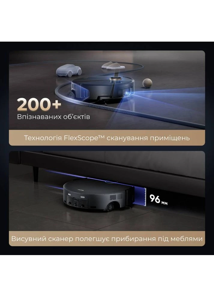 Робот-пилосос Z60 Ultra Roller Complete Black-EUA Mova (372792059)