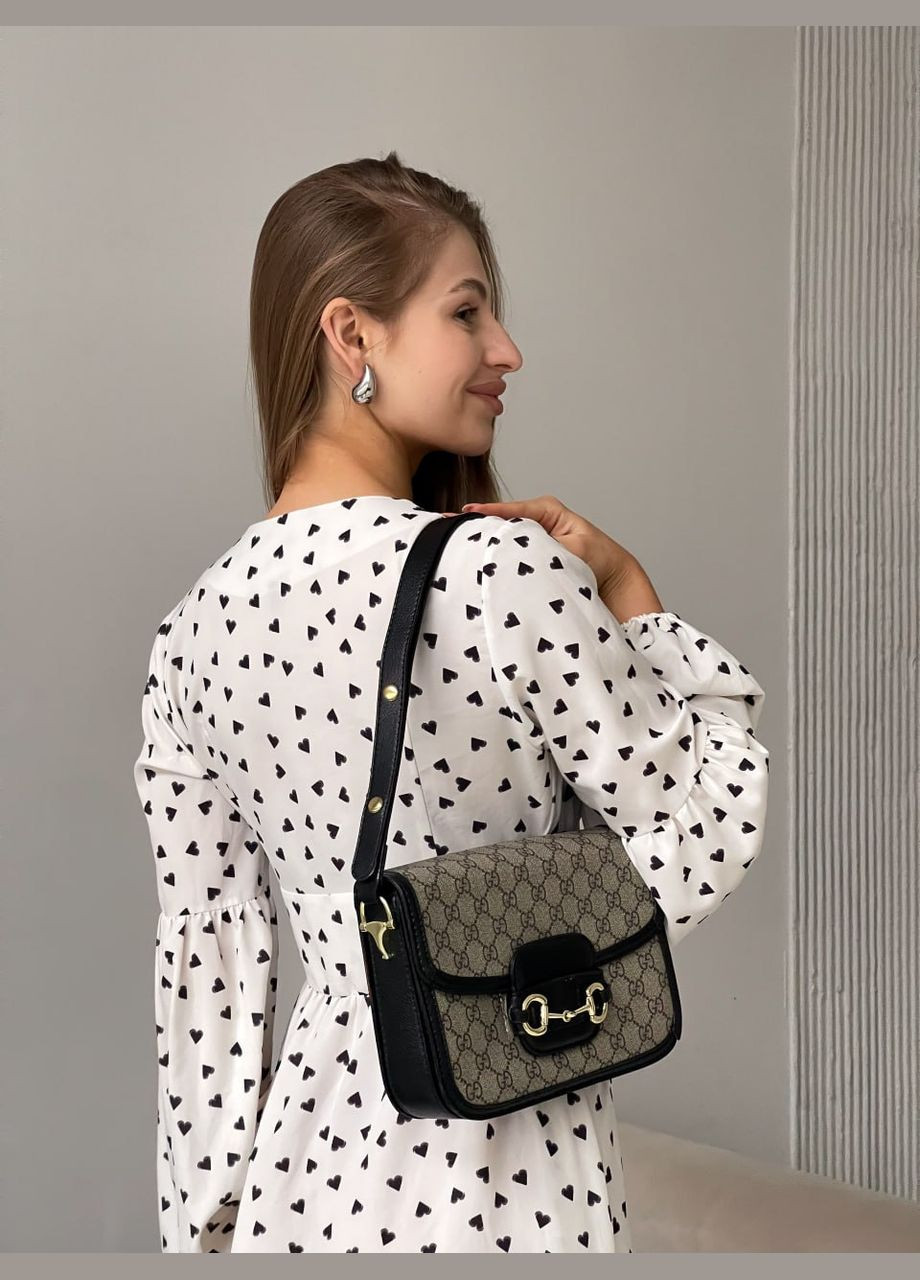 Сумка чорно-сірий No Brand (322873992)