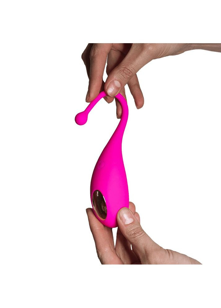 Смарт-виброяйцо Palpitation Pink с глубокой вибрацией Adrien Lastic (335392995)