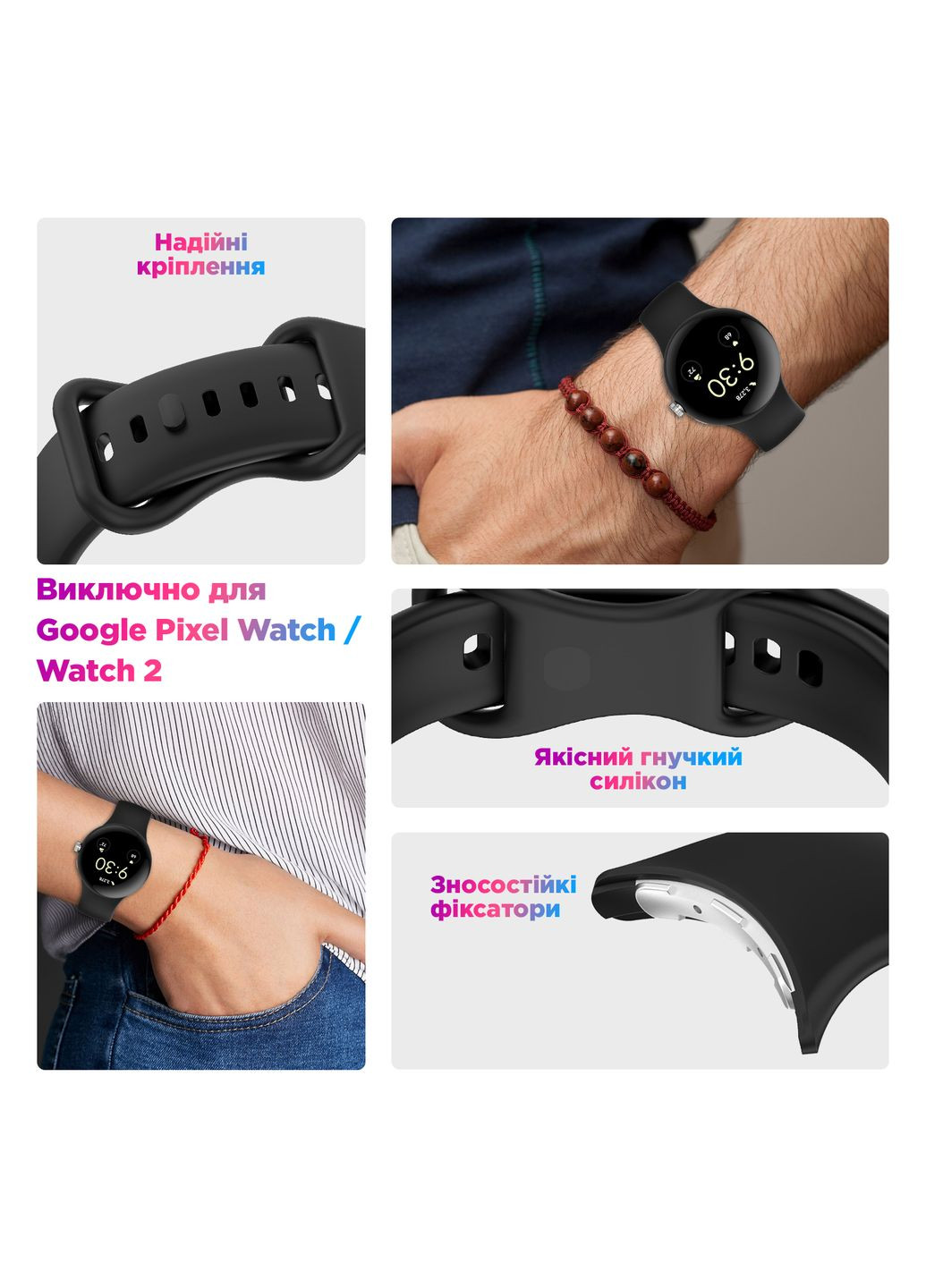 Ремешок для Google Pixel Watch / Watch 2 / Watch 3 41 mm Midnight Blue (ARM75435) ArmorStandart (343049462)