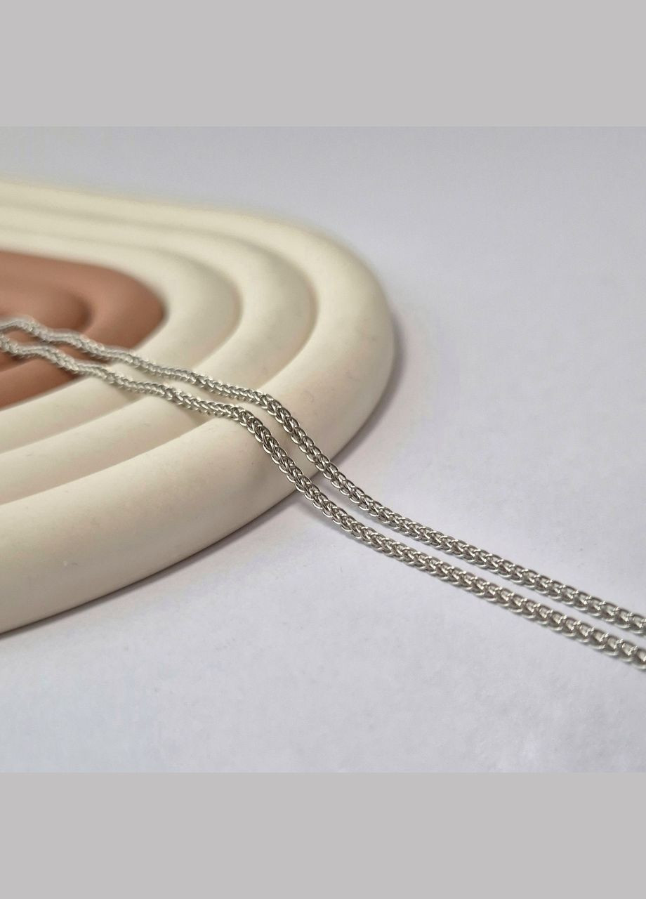Срібний ланцюжок Жгут Круглий 50 см срібло 925 проби Родоване 3.33г 5015.35 No Brand (327098584)