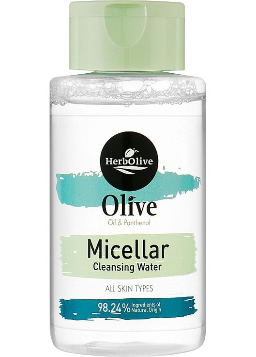Мицеллярная очищающая вода HerbOlive Micellar Cleansing Water*200ml (1373641-17007415) Madis (368664909)