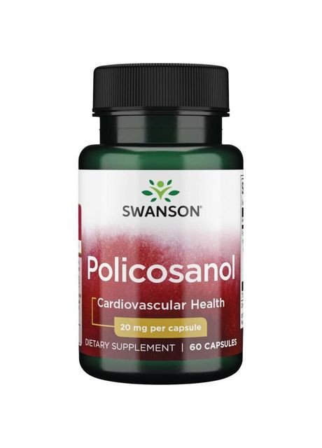 Полікозанол,, 20 мг, 60 капсул Swanson (364311319)