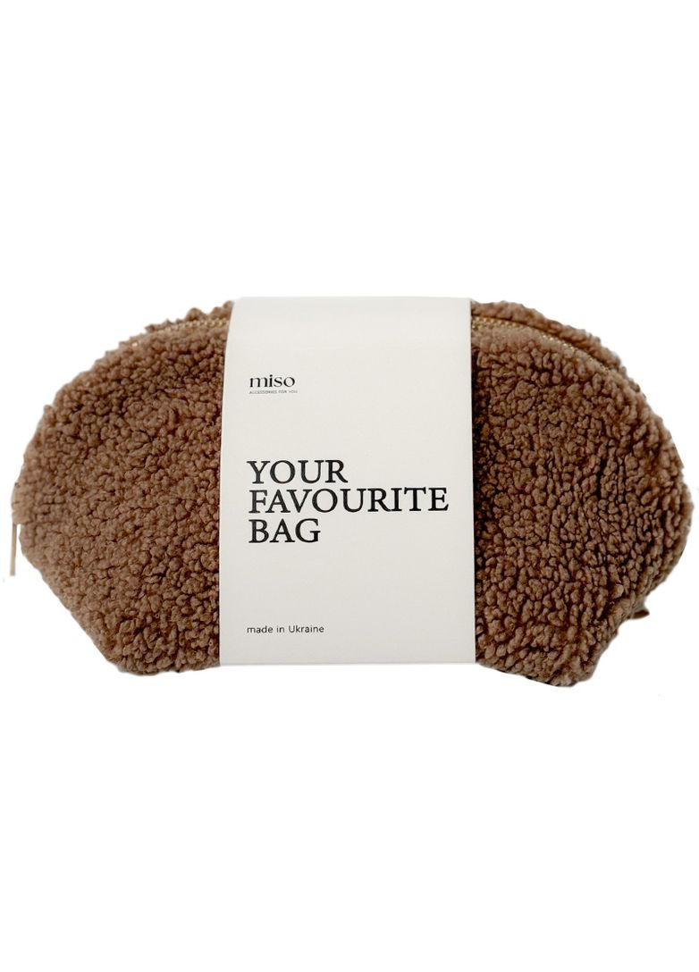 Косметичка світло-коричневого кольору SMALL TEDDY Miso (353847264)
