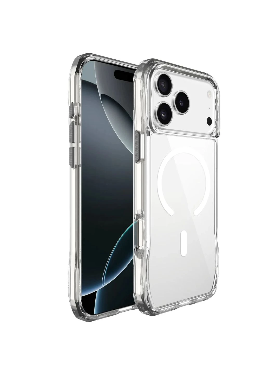 Чехол TPU Octagon MagSafe для Apple iPhone 17 Pro Max 6.9" прозрачный No Brand (402067039)