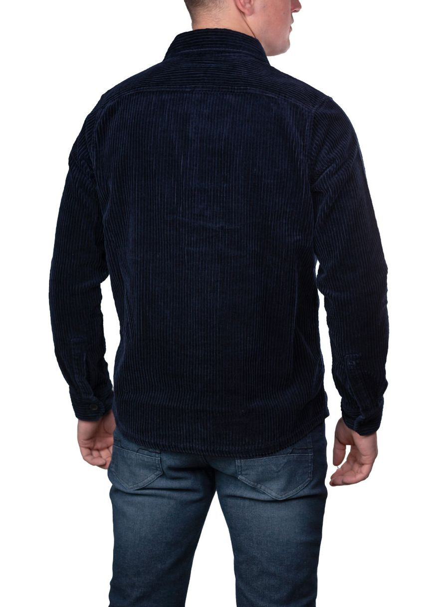 Синяя рубашка Olymp