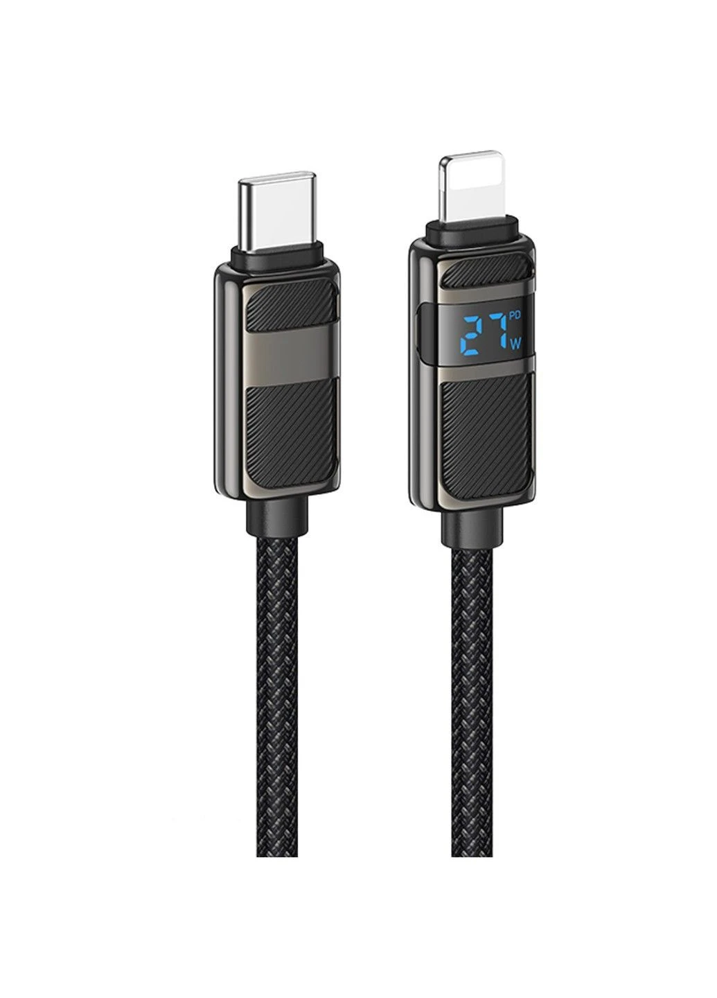 Уценка Дата кабель U137 Line with display Type-C to Lightning 27W (1.2m) Hoco (393161374)
