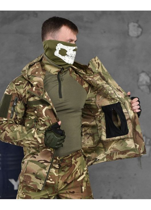 Тактичний чоловічий демісезонний костюм Ріп-стоп мультикам No Brand