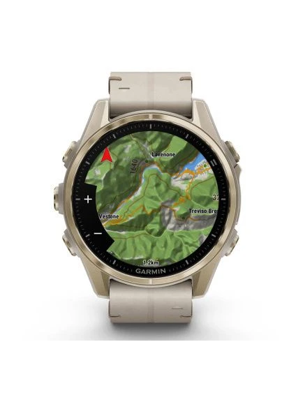 Смарт-часы fenix 8 43mm, AMOLED, Saph, SftGldSS/FogGryLeatherBnd, Excl, GPS (010-02903-40) Garmin SftGldSS/FogGryLeather, Saph, fenix 8 43mm, AMOLED (396309185)