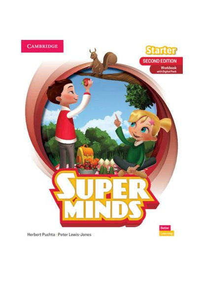 Рабочая тетрадь Super Minds Second Edition Starter Workbook with Digital Pack Cambridge University Press (351587396)