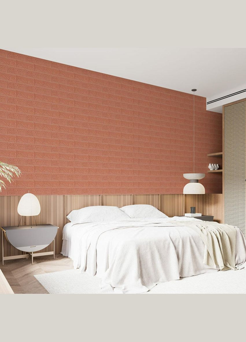 Панель стінова в рулоні 3D 700х19600х3мм Пудра SW-00001919 Sticker Wall (320700551)