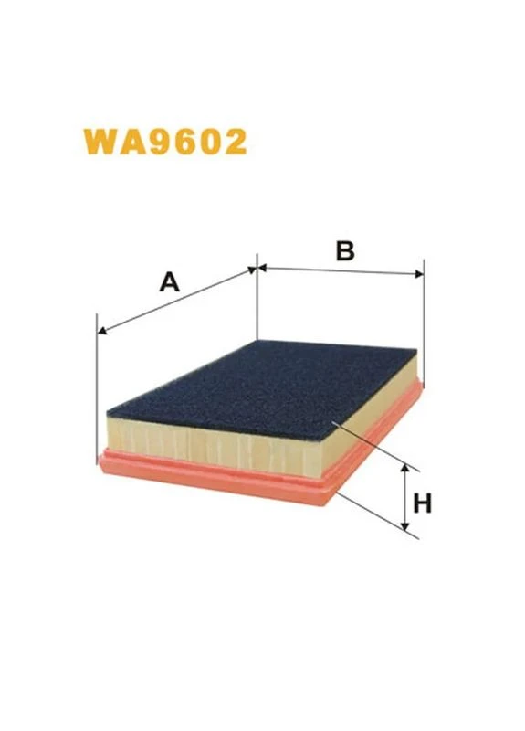 Воздушный фильтр для автомобиля WA9602 WIX Filters (398790829)