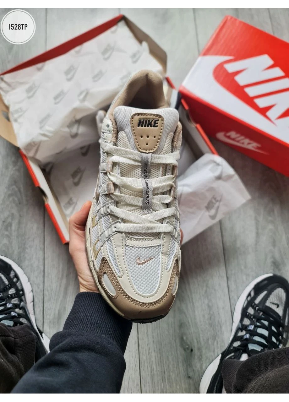 Бежеві літні кросівки nike p-6000 hangul day beige brown найк п-6000 No Brand