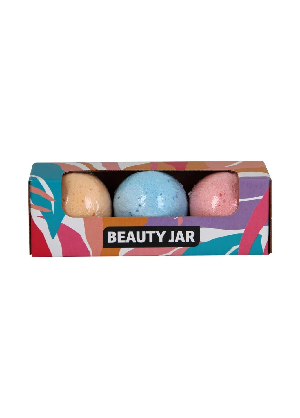Набір бомбочок для ванн 3 штуки 390 г Beauty Jar (346493123)