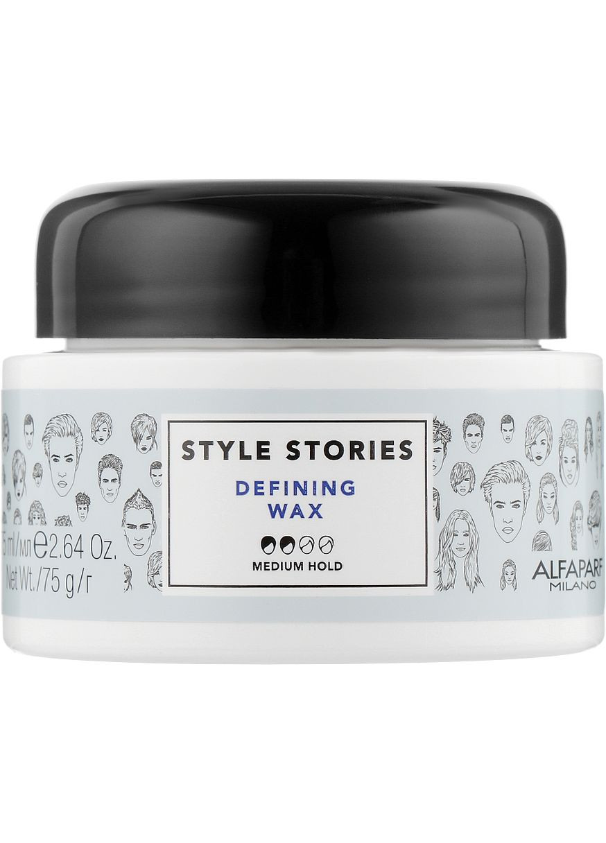 Воск средней фиксации, разделяющий Milano Style Stories Defining Wax Medium Hold 75ml (838745-69487) Alfaparf (368626429)