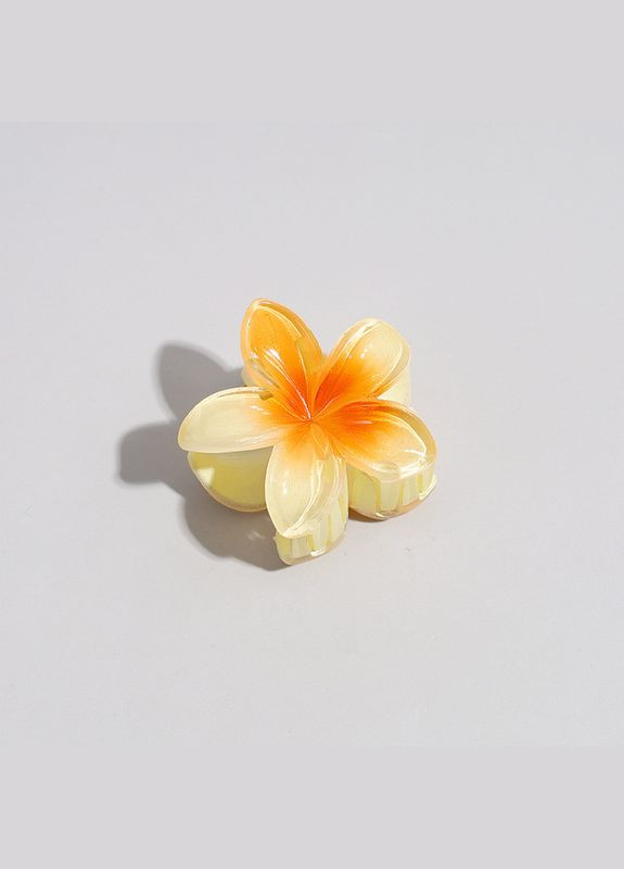 Цветок-крабик для волос Желтый (AN0103472) ANbeauty (356606907)