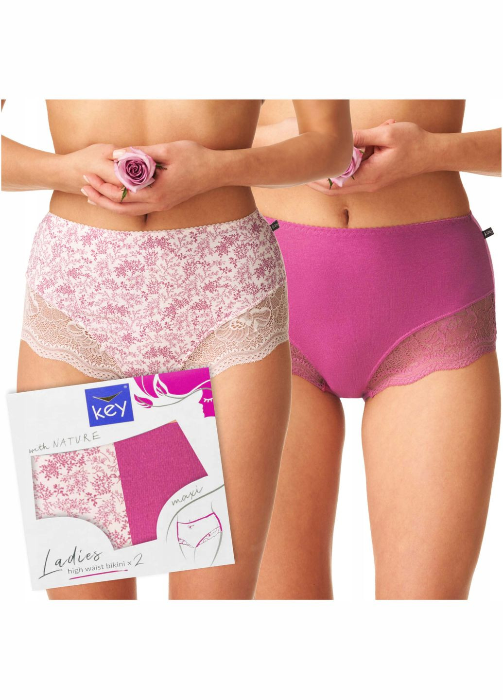 Жіночі трусики (2шт.) Key (312229037)