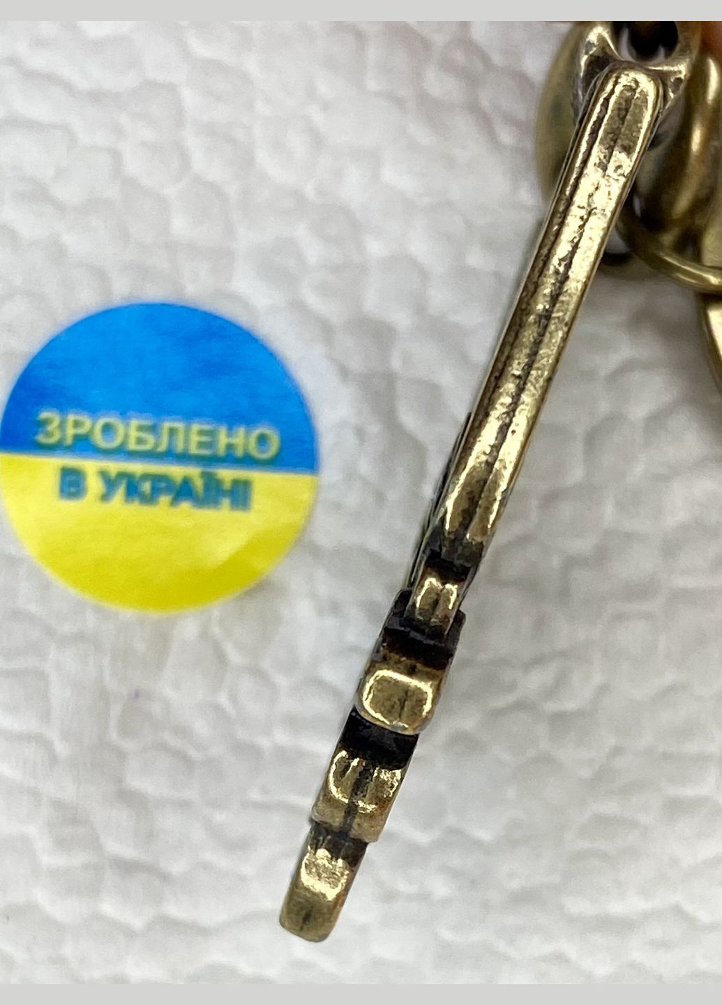 Брелок "ТРИЗУБ Плетений Ажурний" в сріблі No Brand (317776536)